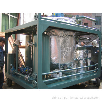 Black Motor Oil Recycling Machine, Engine Oil Purifier